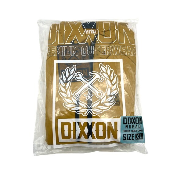 Dixxon Flannel  Co. Nomad Thin Puffer Jacket Men’s XL Camel Premium Outerwear - Picture 1 of 4